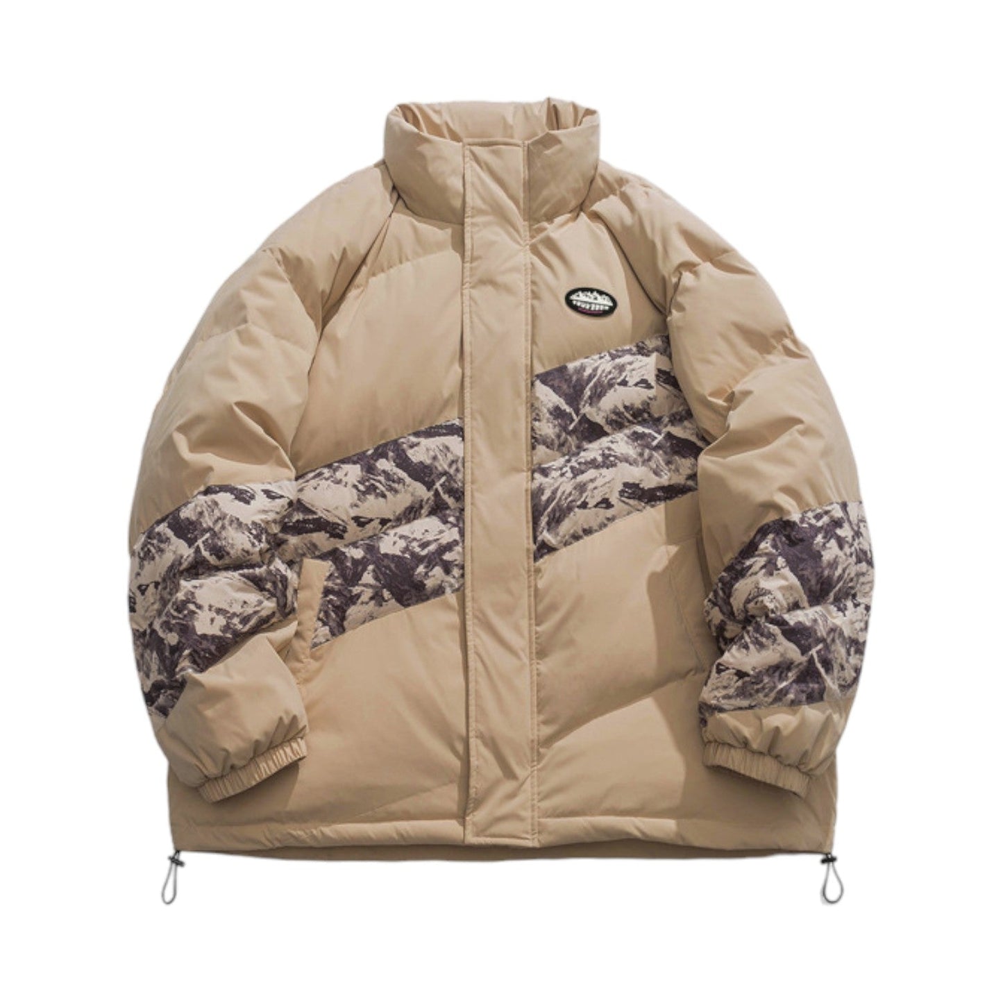 Doudoune Streetwear Camo ’MILITARY’ - Crème / M