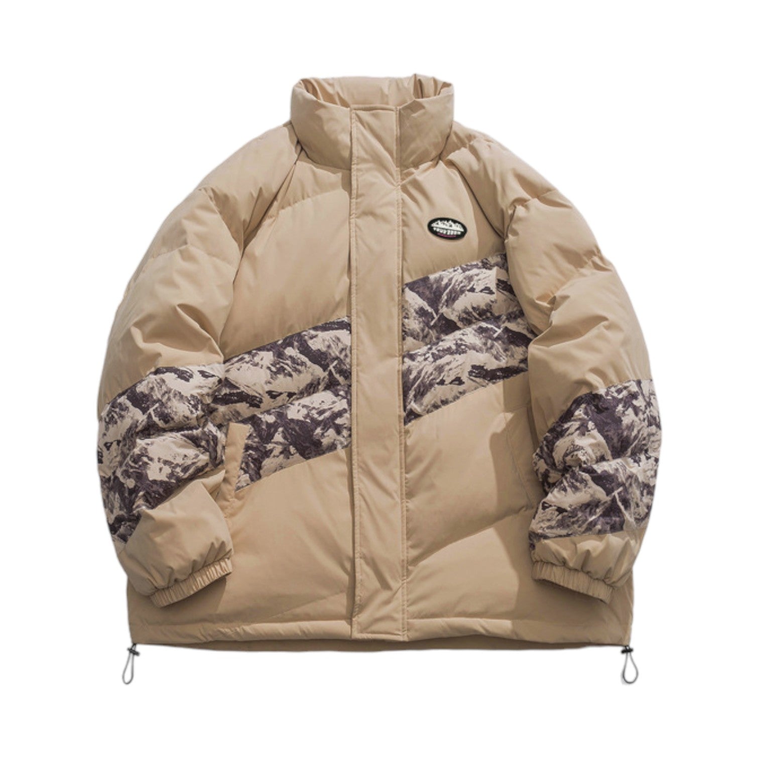 Doudoune Streetwear Camo ’MILITARY’ - Crème / M