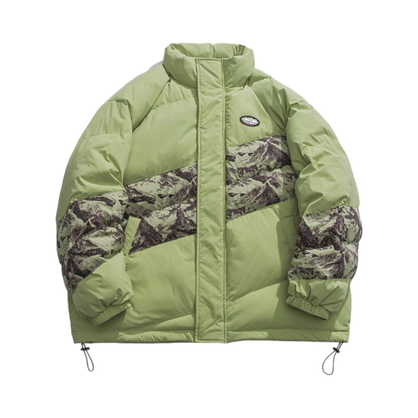 Doudoune Streetwear Camo ’MILITARY’ - Vert / M
