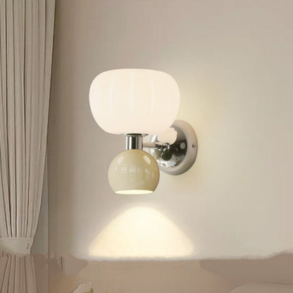 Applique Murale LED Moderne Crème – Lampe Décorative Énergie-Efficace pour Salon et Chambre