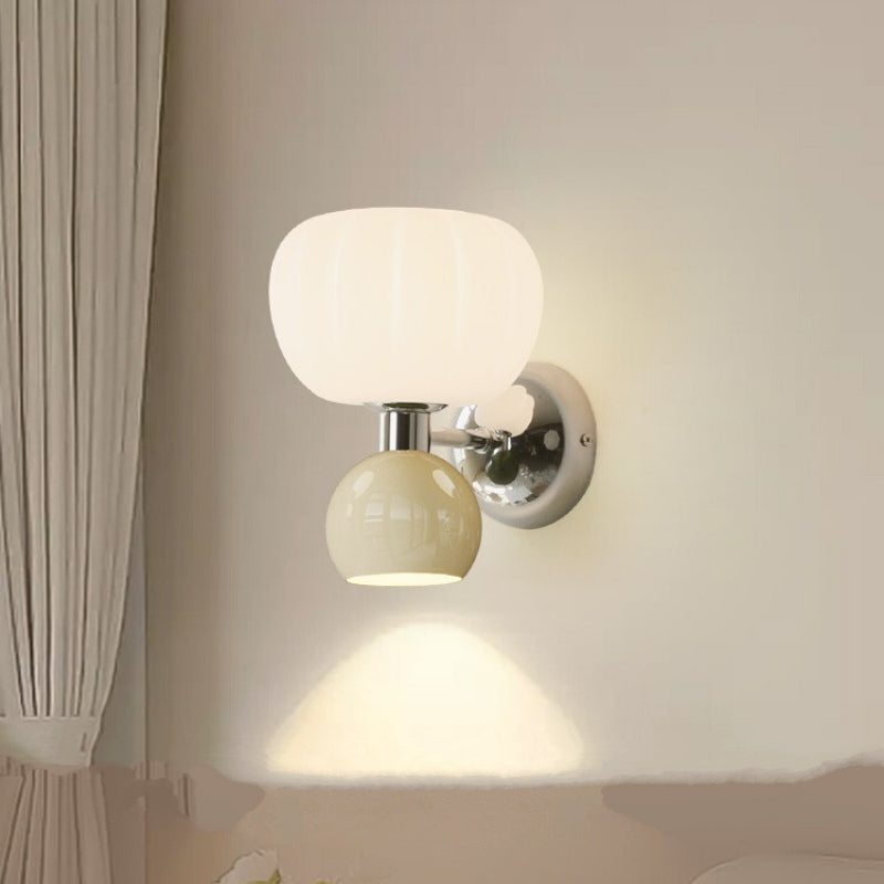 Applique Murale LED Moderne Crème – Lampe Décorative Énergie-Efficace pour Salon et Chambre