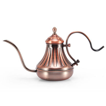 Théière marocaine à col de cygne à bouche fine