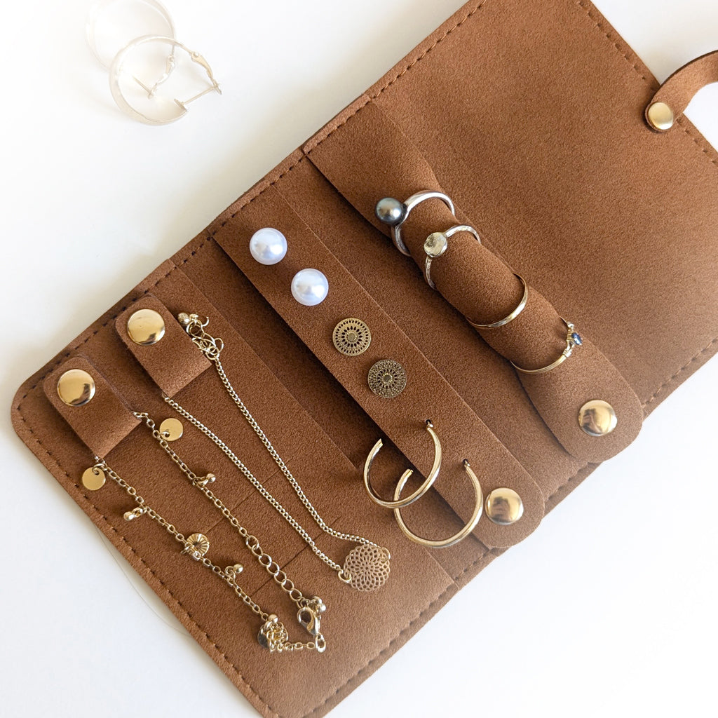 Petit étui de voyage pour bijoux