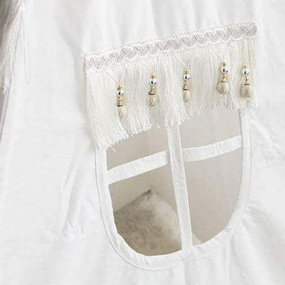 Tipi Fille Blanc Naturel