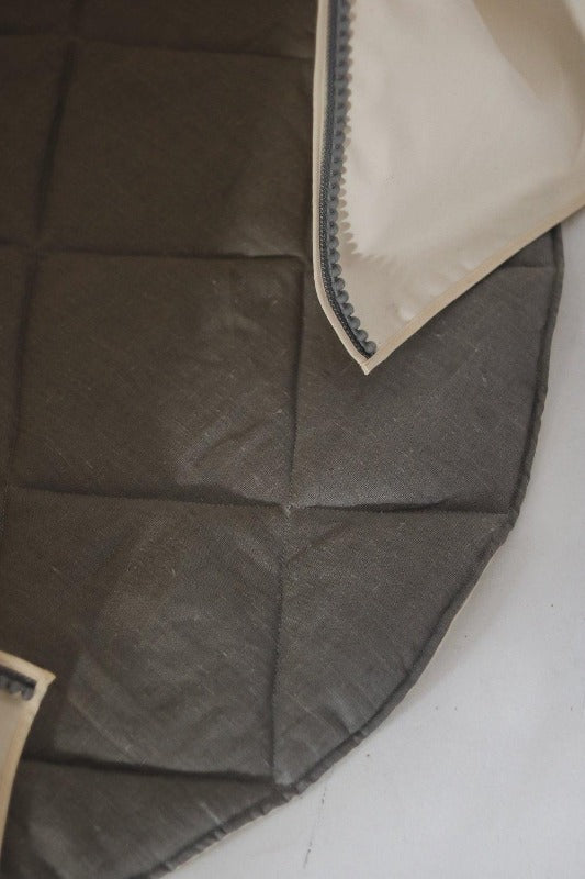 Tipi Enfant « Pompons Gris »