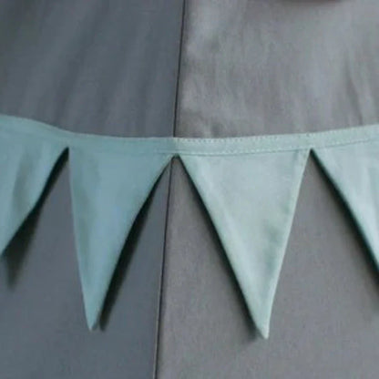 Tente tipi « Mint Love » avec guirlande