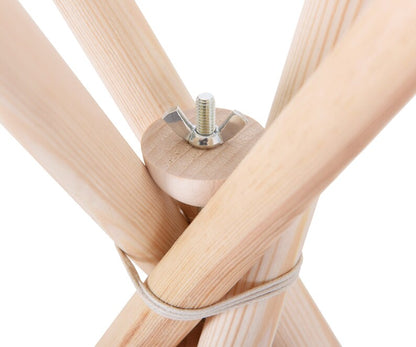 support-bois-tipi-enfant-rayures-grises