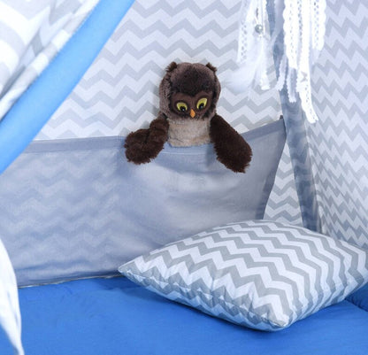 Tipi Garçon Gris et Bleu