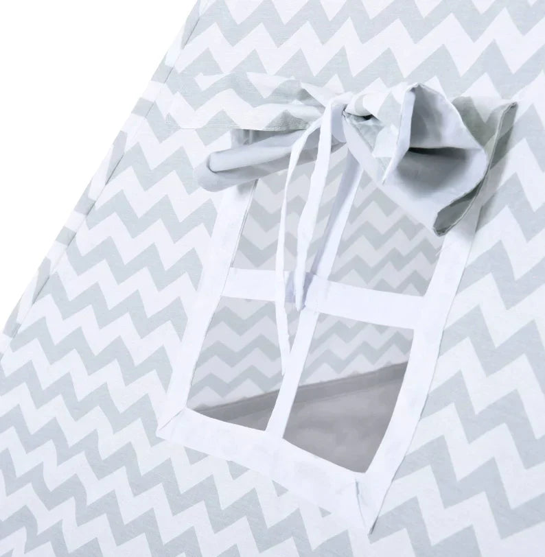 Tipi Enfant à Rayures Grises