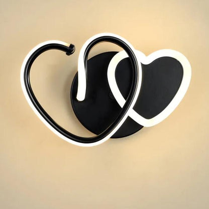applique murale moderndesign led coeur