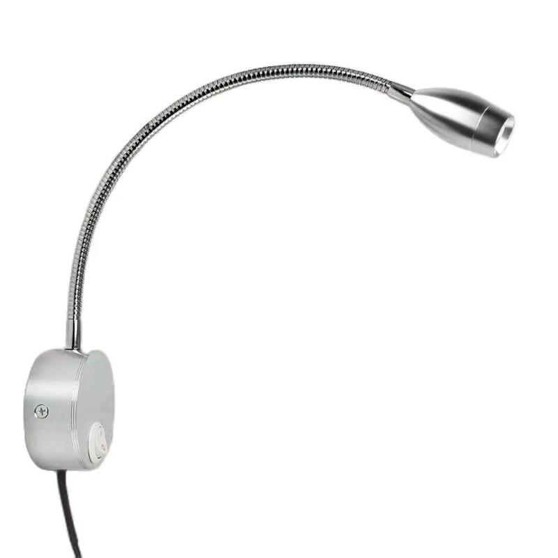 applique murale chrome