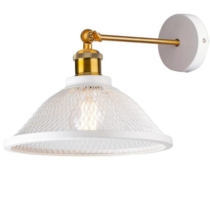 applique murale blanc cage led