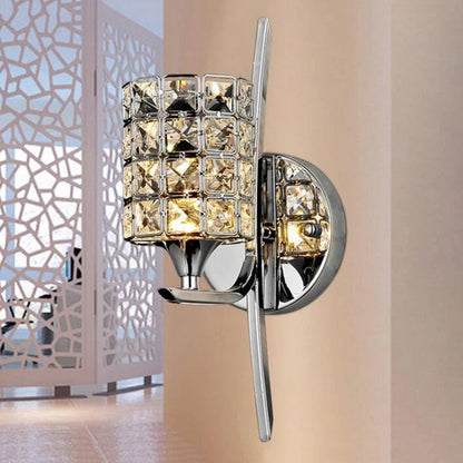 applique murale argent