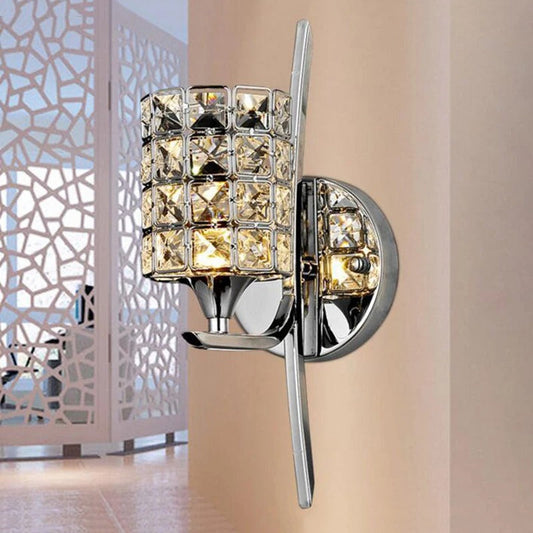 applique murale argent