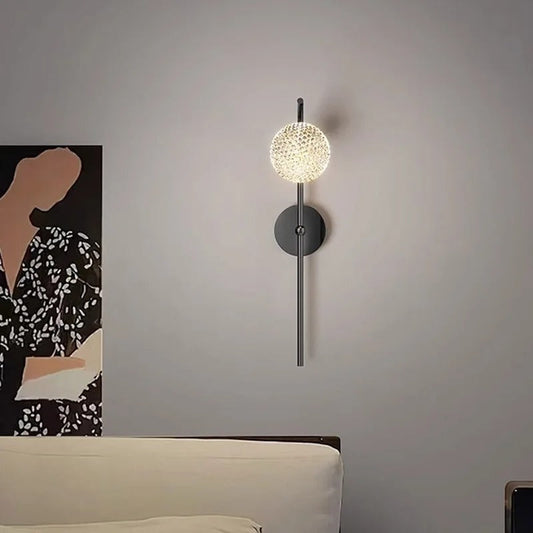 applique murale noir billard salon moderne