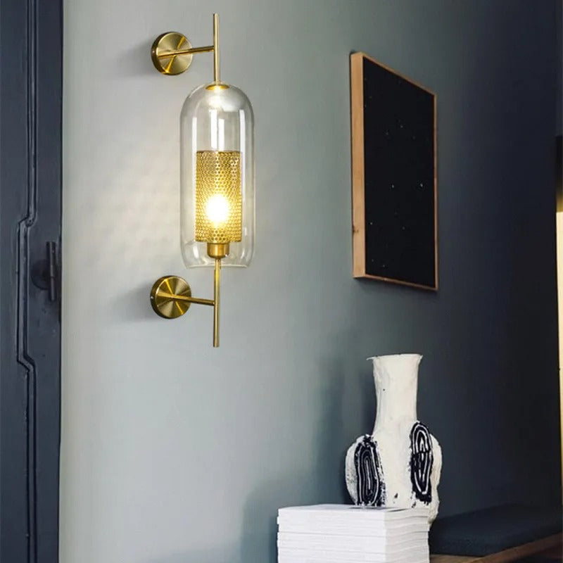 applique murale industrielle salon moderne