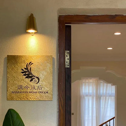 applique murale pour exterieur or vintage