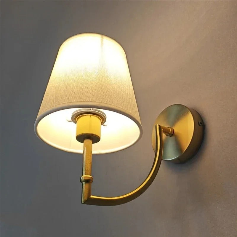 applique murale abat jour