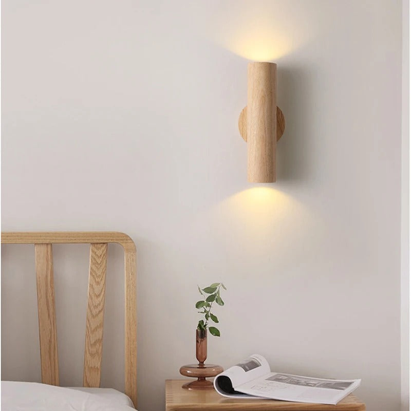 applique murale en bois pour chambre moderne