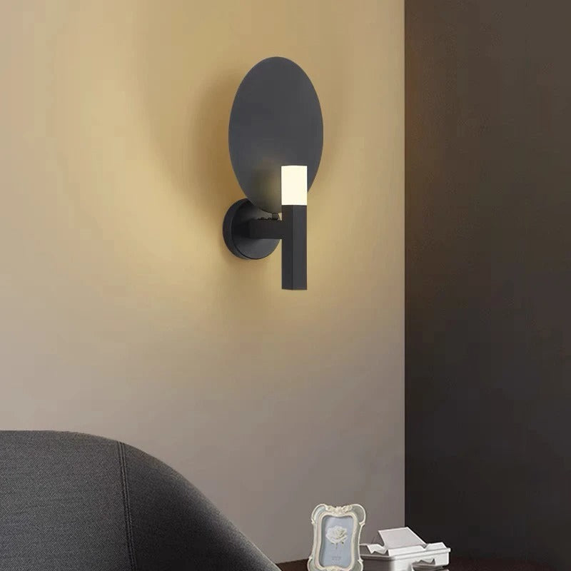 applique murale discrete design noir