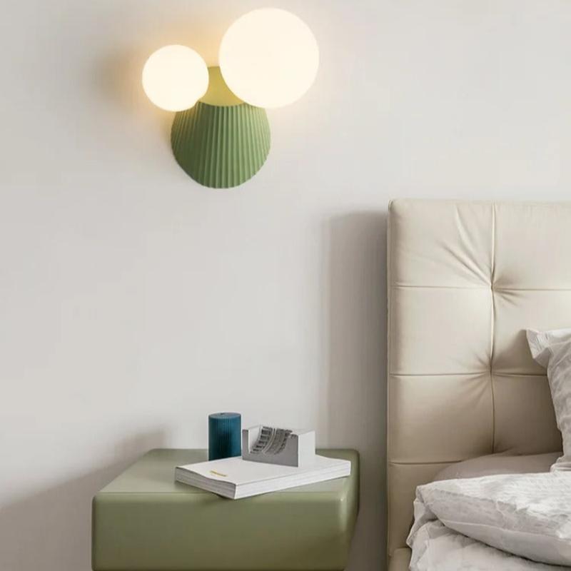 applique murale cactus vert