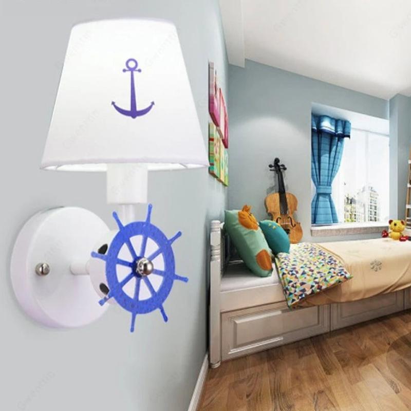 Applique murale led bateau chambre moderne