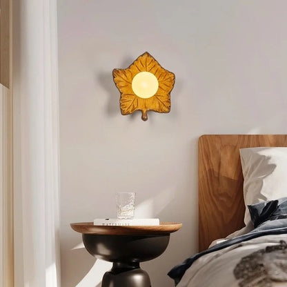 applique murale jaune chambre moderne