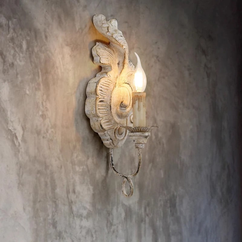 applique bougie vintage