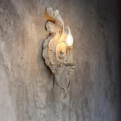 applique bougie vintage