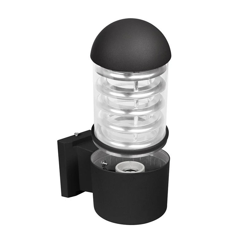 applique murale en inox exterieur design noir