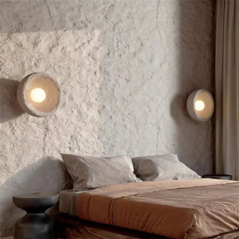 applique murale chambre cozy blanc mat