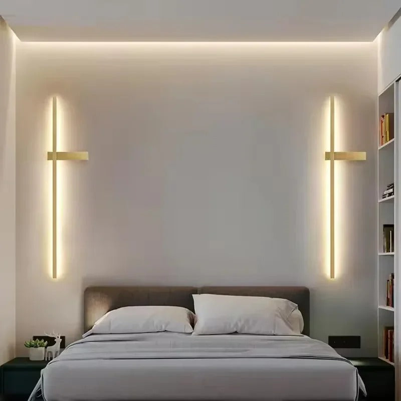 applique murale linéaire moderne