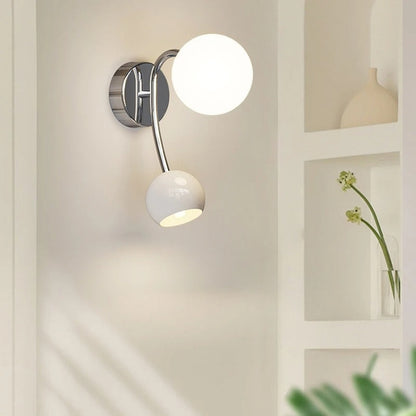 applique murale 2 lampes blanche