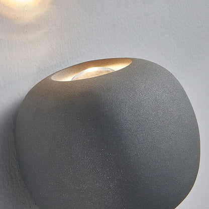 applique murale moderne boule exterieure