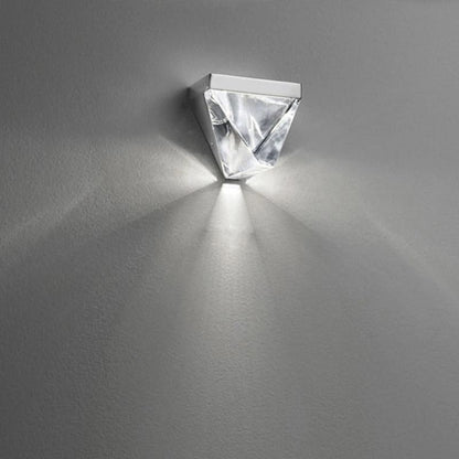 applique murale design chrome