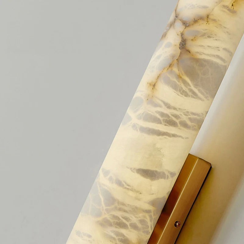 applique murale néon or