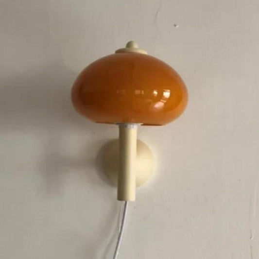 applique murale avec cable orange