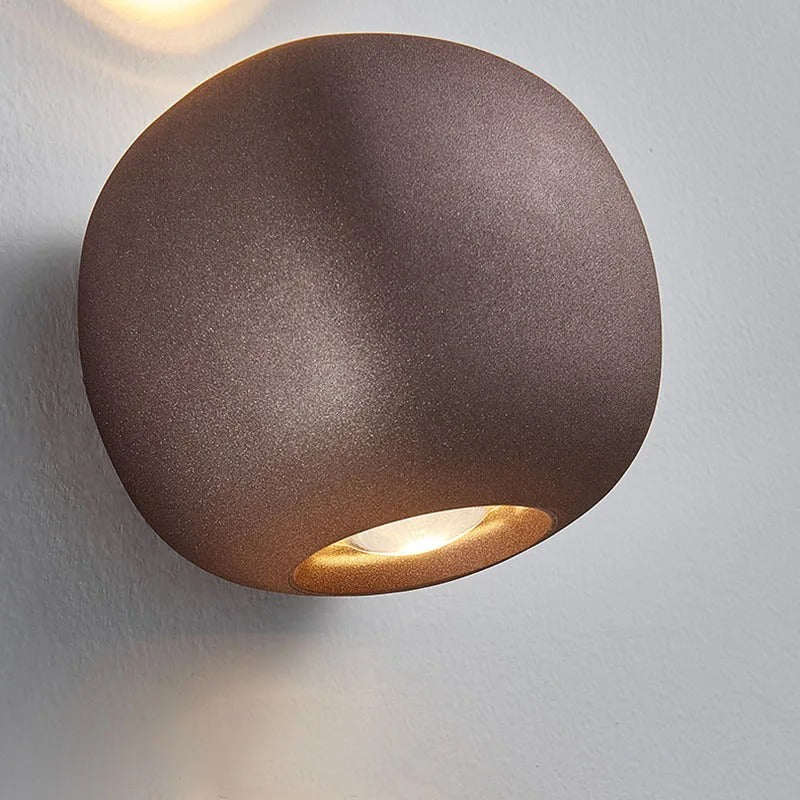 applique murale exterieure moderne led boule
