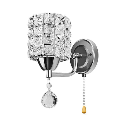 applique murale baroque argent