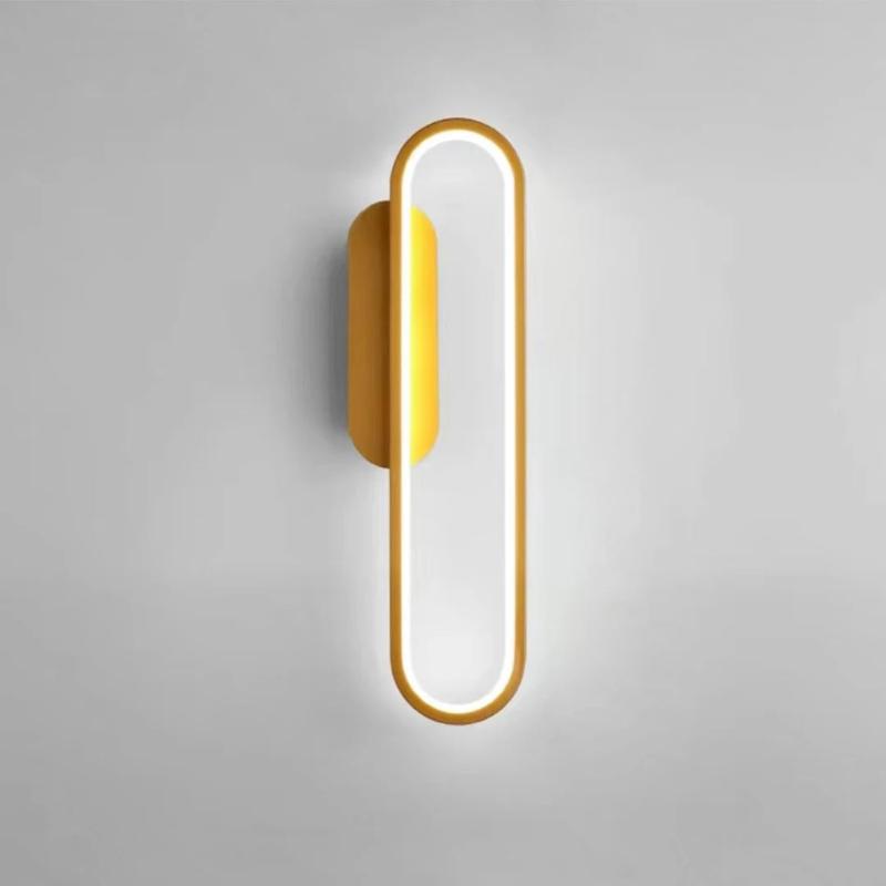 applique murale salon led couleur cuivre