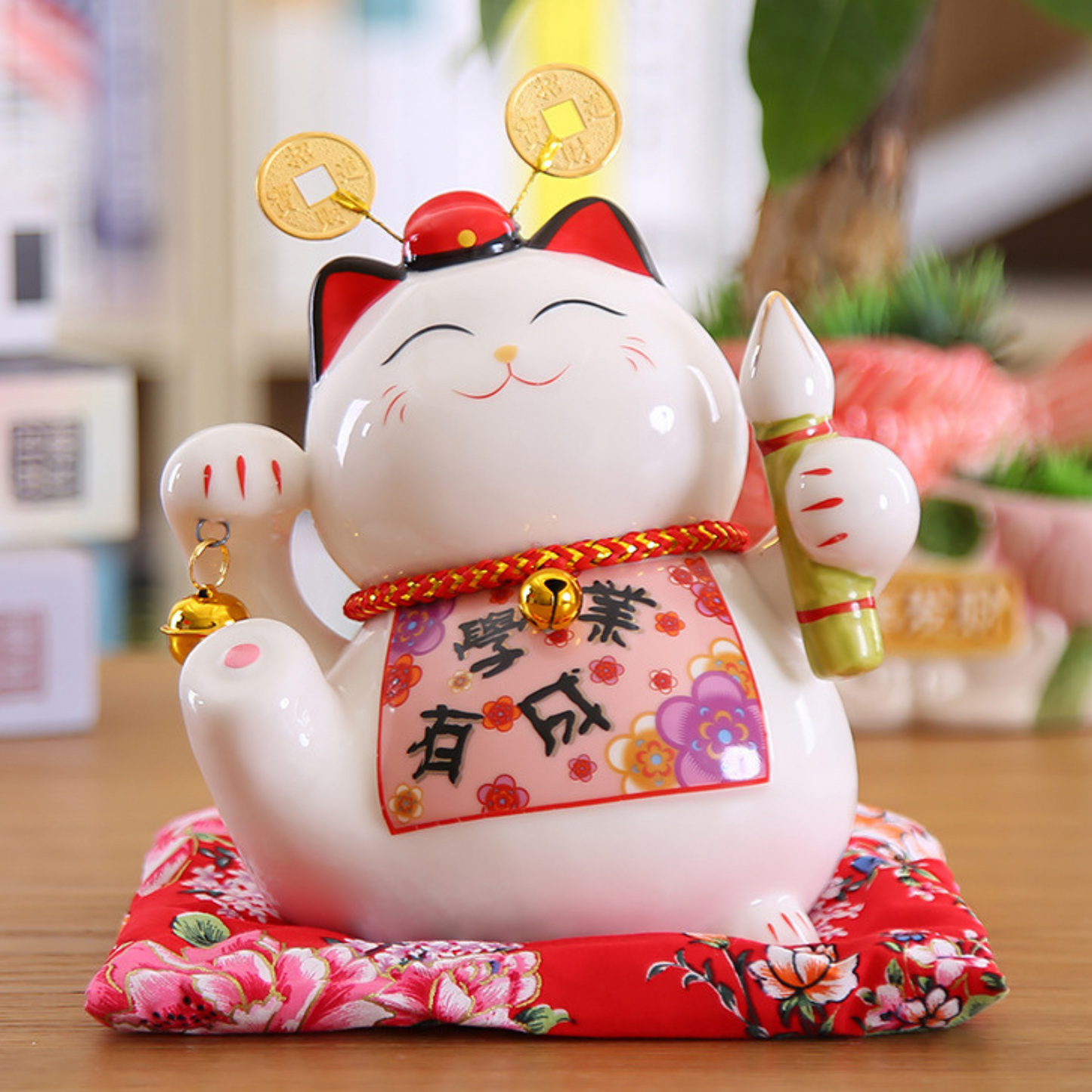 Maneki Neko Tirelire ’Daruma’ - Tablier