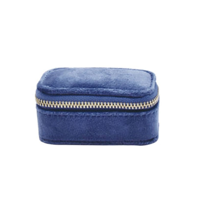 Mini trousse à bijoux en velours pour voyage