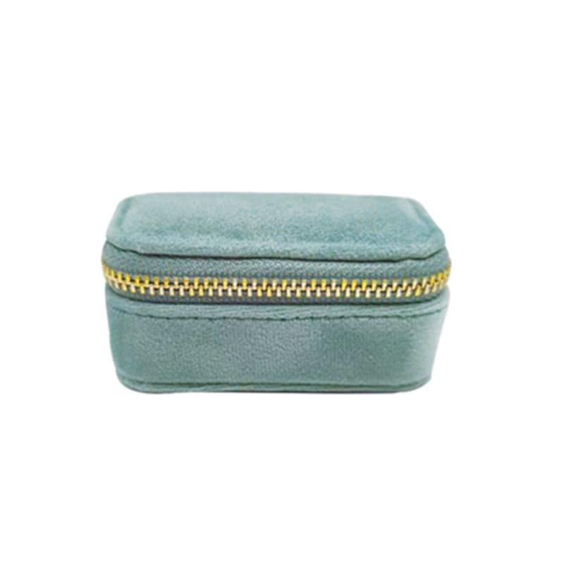 Mini trousse à bijoux en velours pour voyage