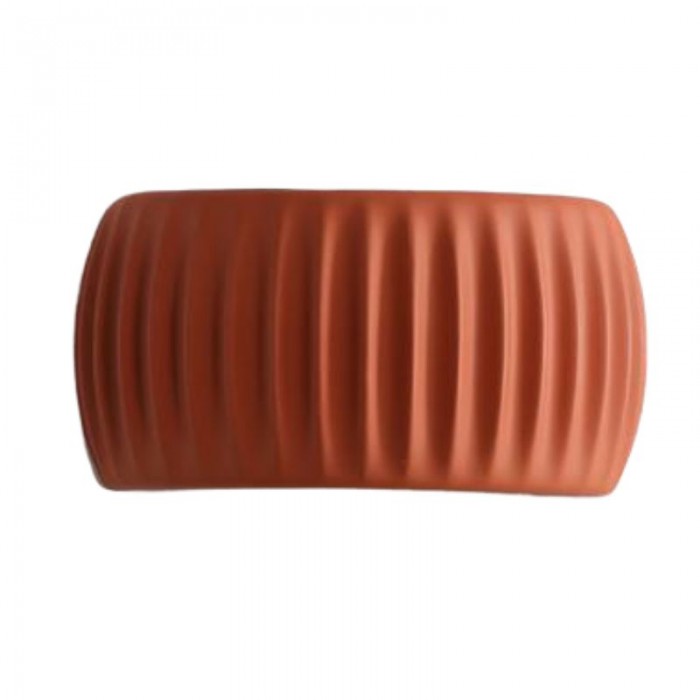 Applique Murale Scandinave en Résine - Éclairage Design avec Texture Ribblée