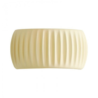 Applique Murale Scandinave en Résine - Éclairage Design avec Texture Ribblée