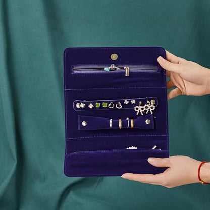 Pochette en velours pour bijoux