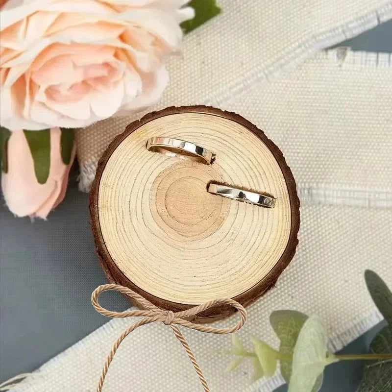 Porte alliance rondin de bois