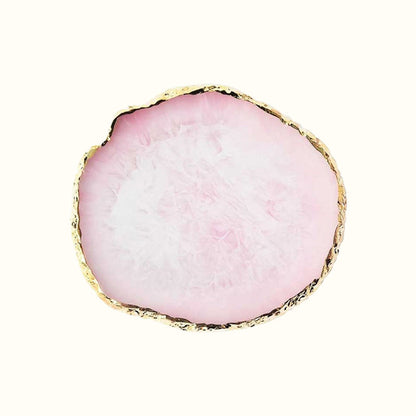 Petit plateau à bijoux en résine