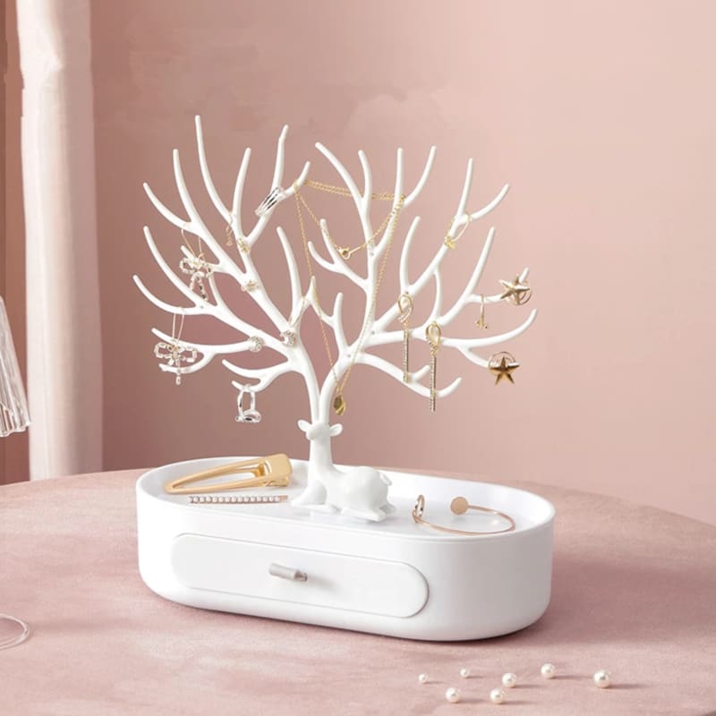 Porte-bijoux 2-en-1 cerf