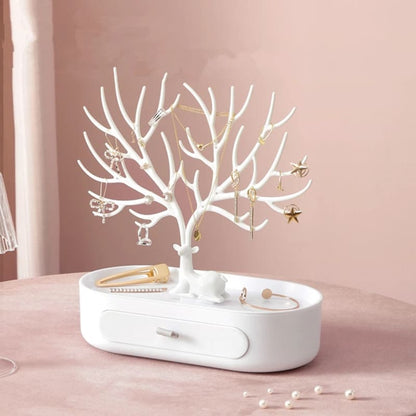 Porte-bijoux 2-en-1 cerf